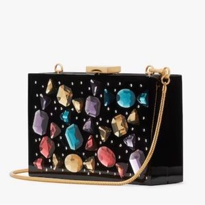 Kate Spade Sweet Treats jeweled candy clutch / crossbody
